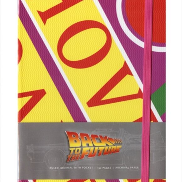 3/$55❤️new sealed BACK TO THE FUTURE Hardcover Ruled Journal Notebook Universal - Picture 13 of 15